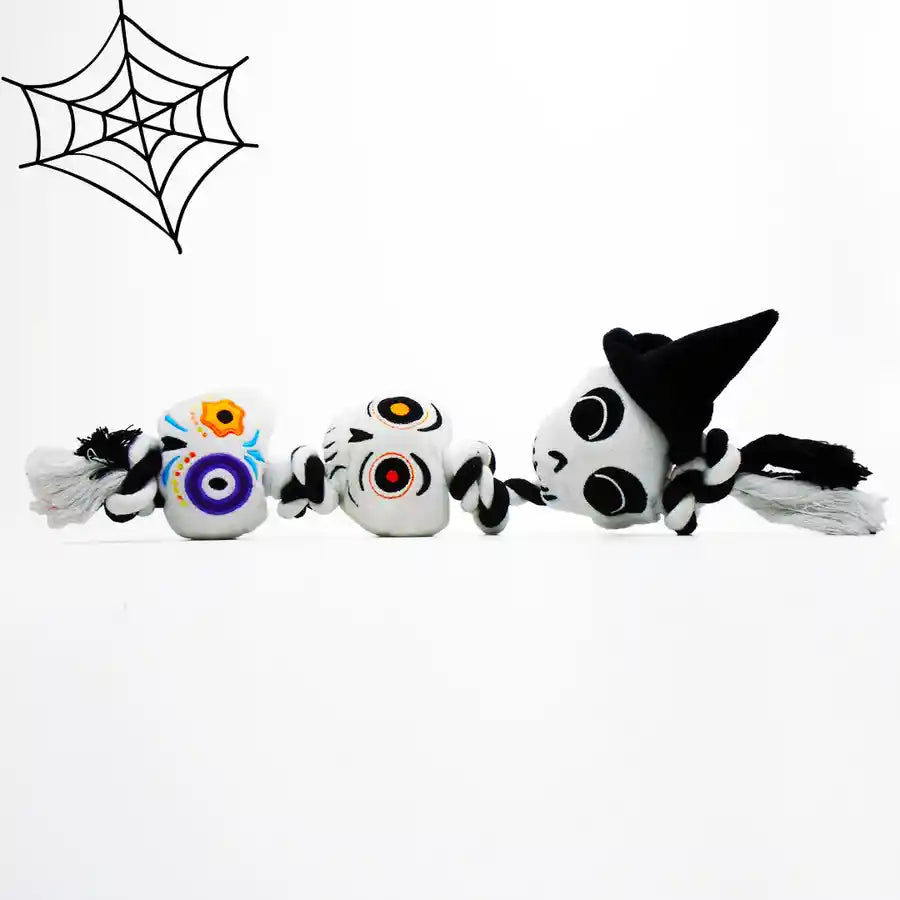 Dog Halloween Skeleton Rope Tug Toy - BETTY & BUTCH®