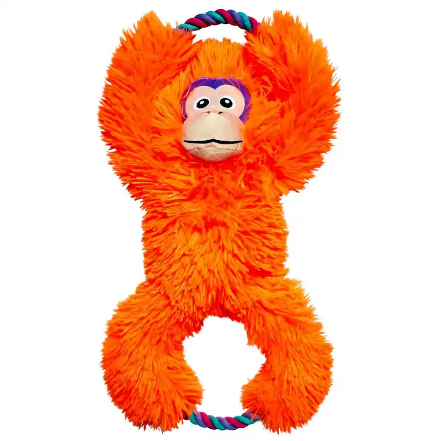 KONG® Tuggz™ Neon Monkey Dog Rope Toy - Extra-long Tugging - BETTY & BUTCH®