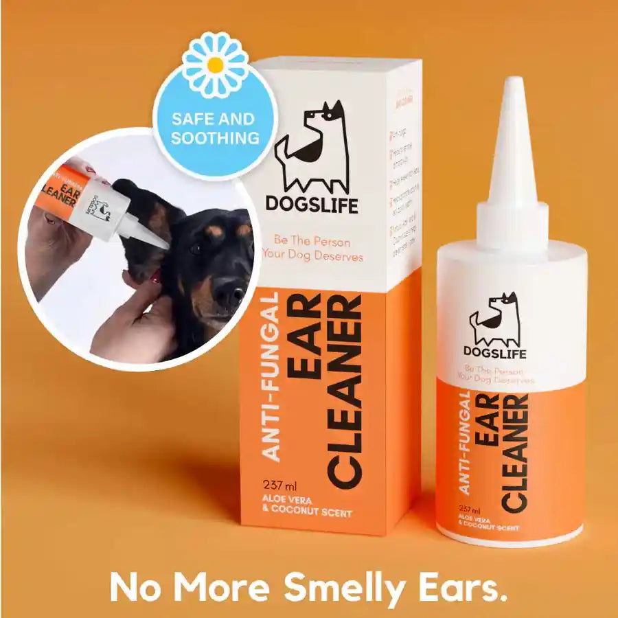 Dogslife Ear Cleaner for Dogs - Organic Solution - BETTY & BUTCH®