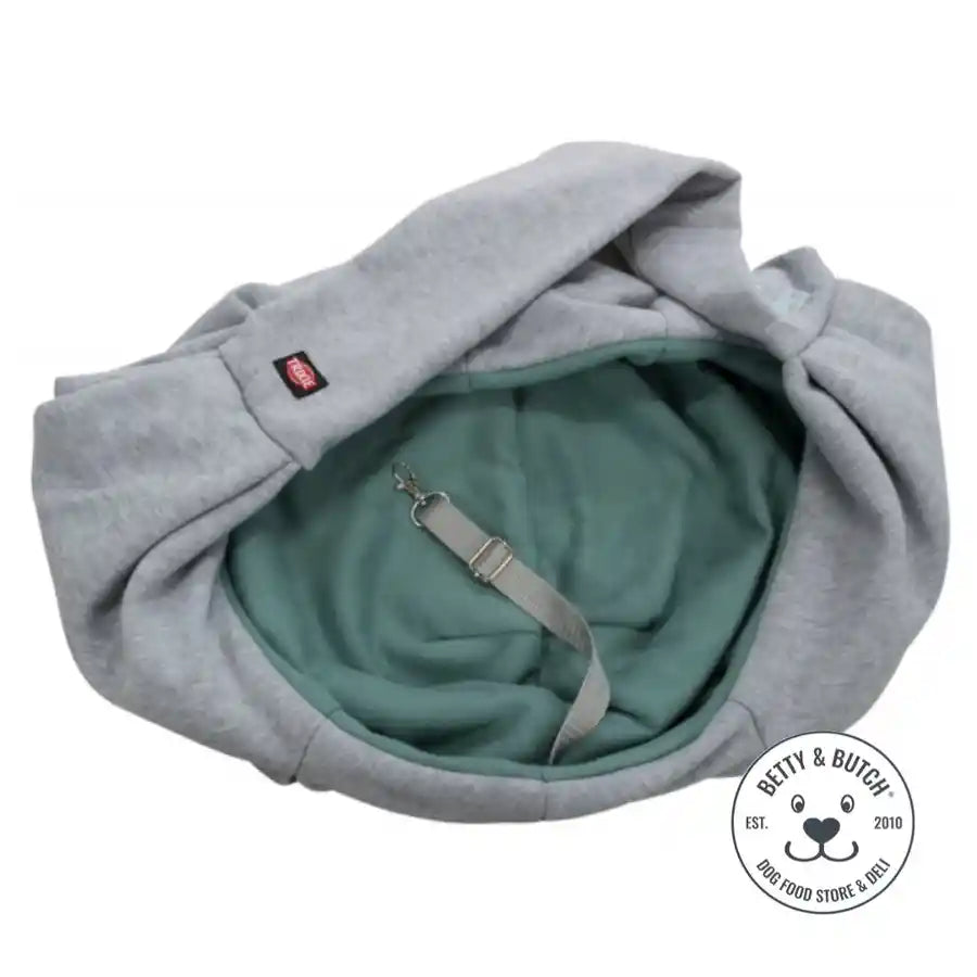 Light Grey Junior Front Body Carrier Sling for Small Dogs and Puppies - BETTY & BUTCH®