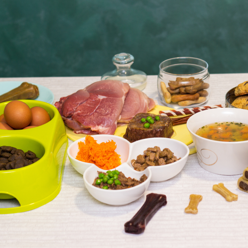 Vegetables for shop raw dog food