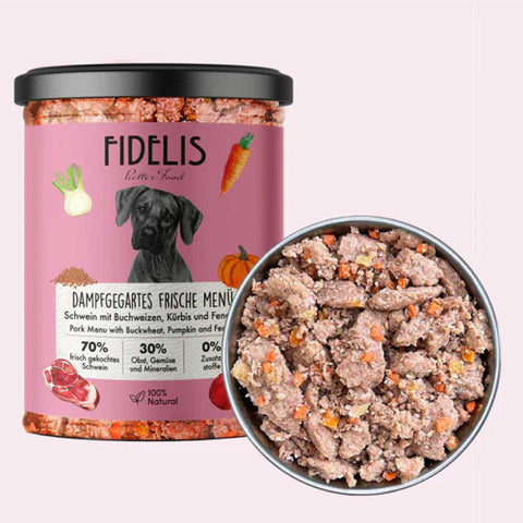Fidelis Pork with Buckwheat, Pumpkin and Fennel Dog Food