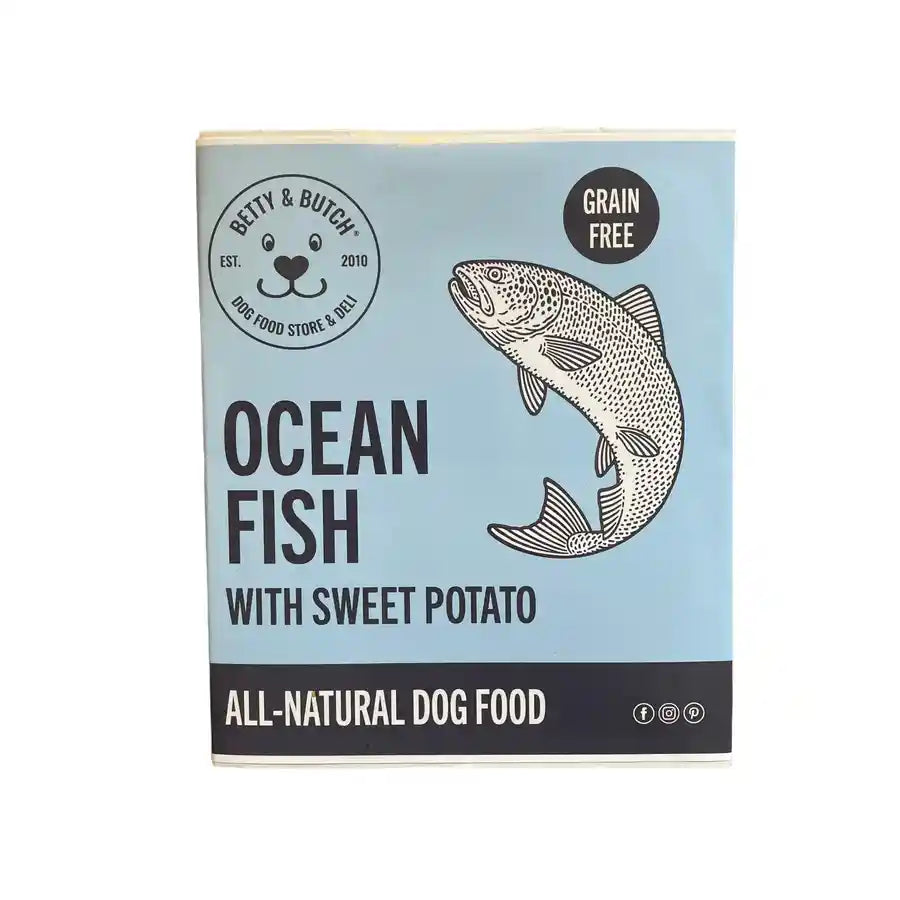 Betty & Butch Ocean Fish and Sweet Potato Dog Food Tray – BETTY & BUTCH®