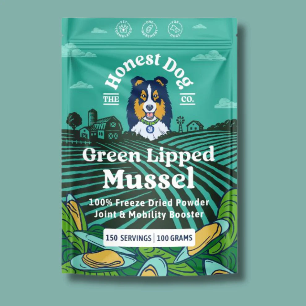 Green Lipped Mussel Powder for Dogs | 80 Servings