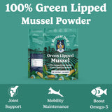 Green Lipped Mussel Powder for Dogs | 80 Servings