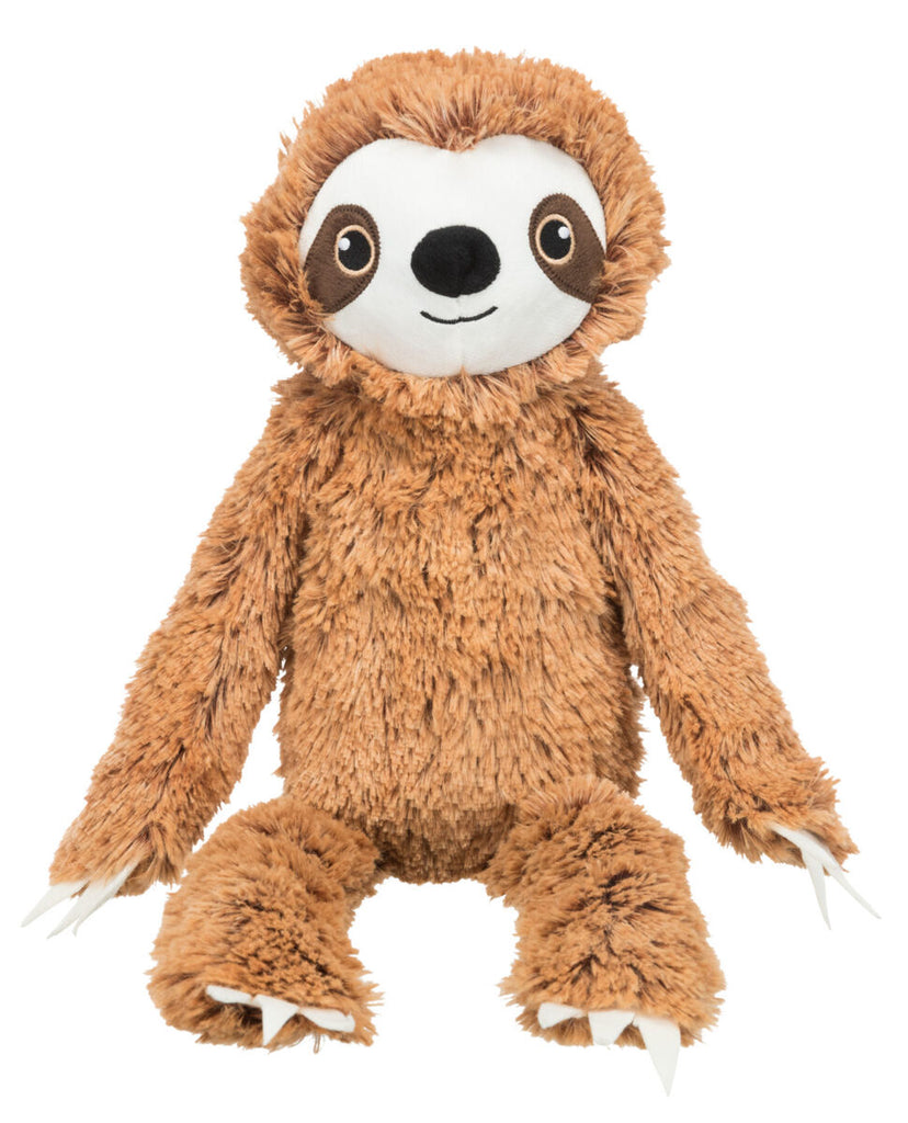 sloth soft dog toy