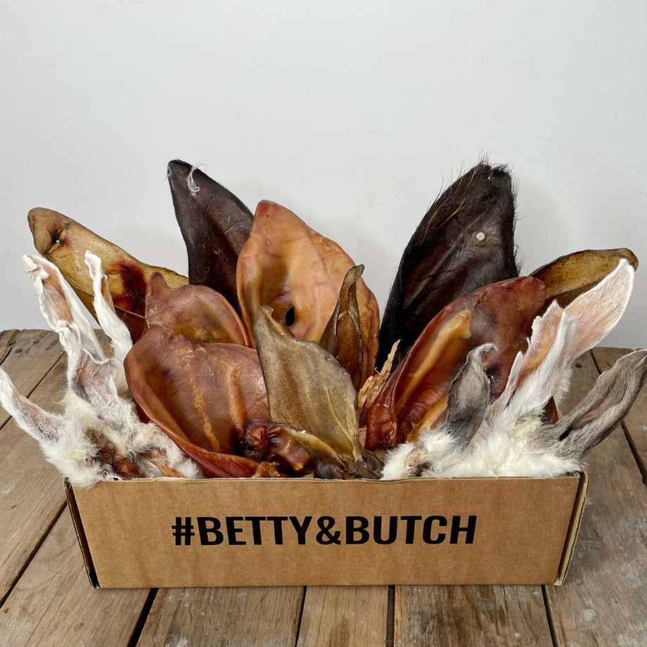 All The Ears Dog Chew Selection Box BETTY BUTCH