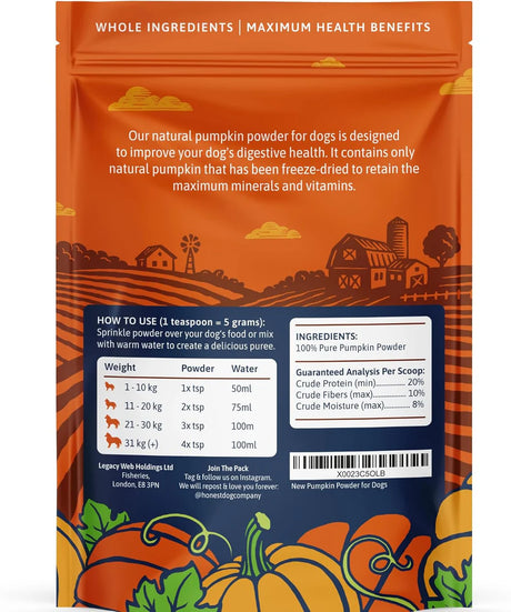 Pumpkin Powder For Dogs | Canned Pumpkin Purée Alternative