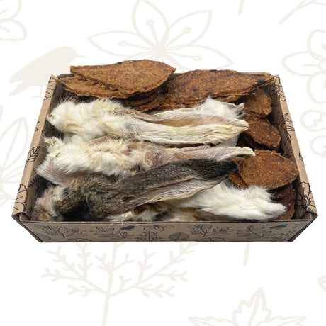 Rabbit Treat Box for Dogs – Single Protein Delight