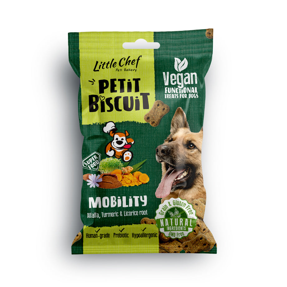 Vegan Natural Functional Treat for Dogs – Grain Free - Mobility