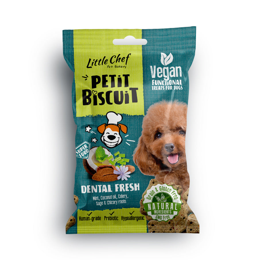 Vegan Natural Functional Treat for Dogs – Grain Free - Dental Fresh