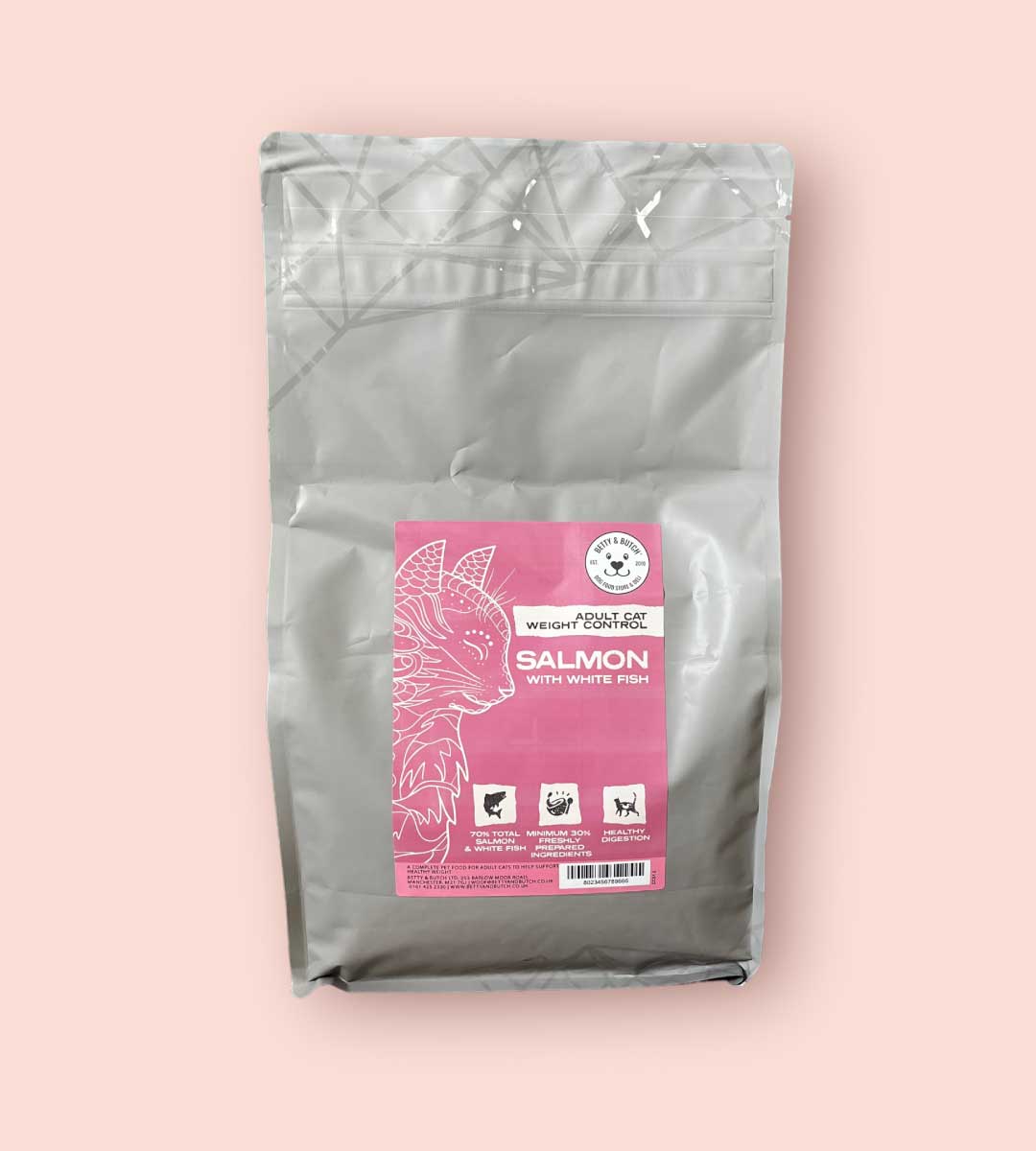 Weight Control Cat Food Salmon & White Fish