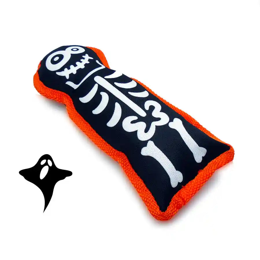 Dog Halloween Skeleton Chew Toy - Extra Cushion! - BETTY & BUTCH®