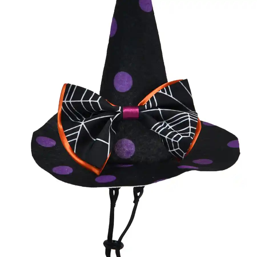 Dog Halloween Witch's hat with a bow - BETTY & BUTCH®
