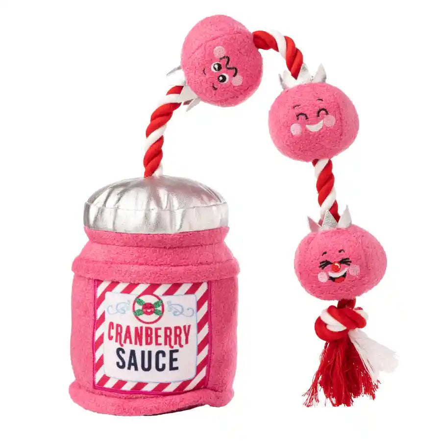 Cranberry Sauce Christmas Rope Dog Toy - BETTY & BUTCH®
