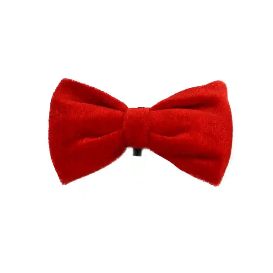 Red Velvet Bow Tie - Christmas Accessories for Dogs - BETTY & BUTCH®