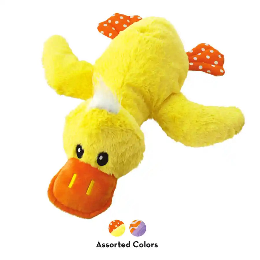 KONG® Comfort™ Jumbo Duck - Extra Soft & Extra Large! - Yellow - BETTY & BUTCH®