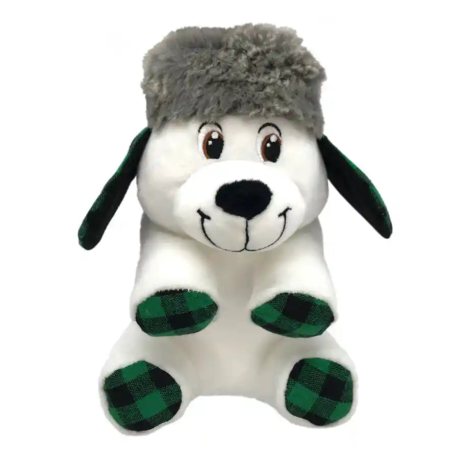 KONG® Holiday Comfort Polar Bear - White/Green - BETTY & BUTCH®