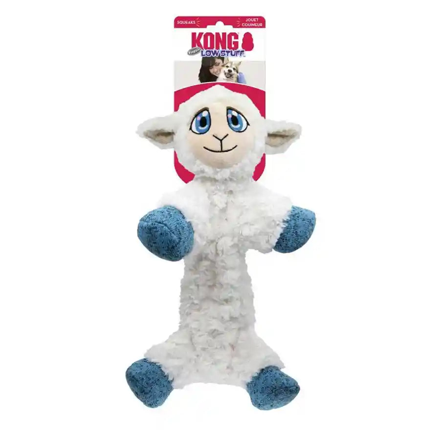 KONG Flopzie Low Stuff Lamb Dog Enrichment Chew Toy - BETTY & BUTCH®