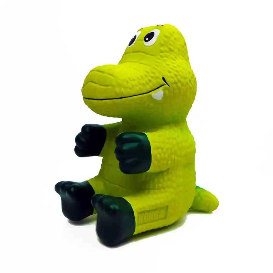Kong™ Wiggi Alligator Dog Enrichment Toy - Extra Squeak - BETTY & BUTCH®