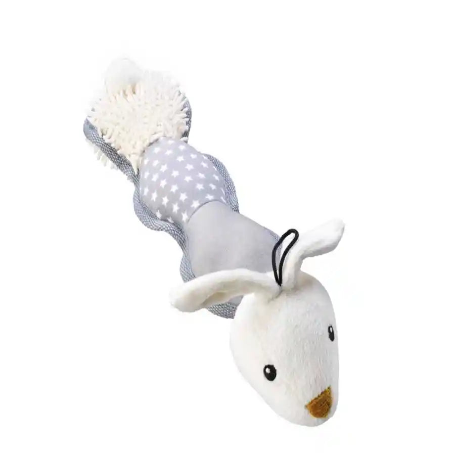 Heritage Multi-Textured Rabbit Plush Dog And Puppy Toy for Soft Play - BETTY & BUTCH®
