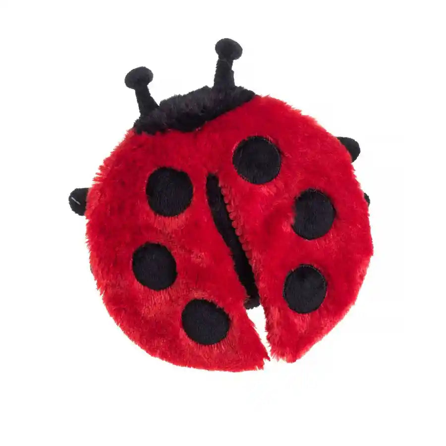 Ladybird Plush Dog And Puppy Toy with Extra Squeak for Fun Play - BETTY & BUTCH®