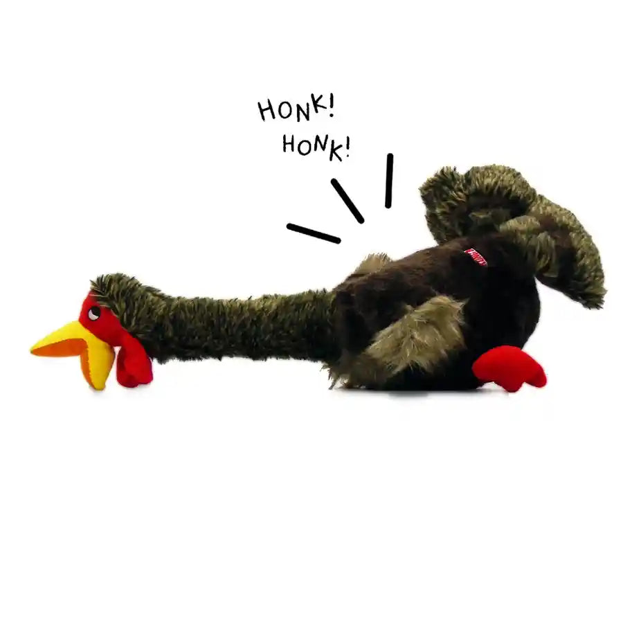 KONG® Shakers™ Honkers Turkey Dog Enrichment Toy - Extra Honk! - BETTY & BUTCH®