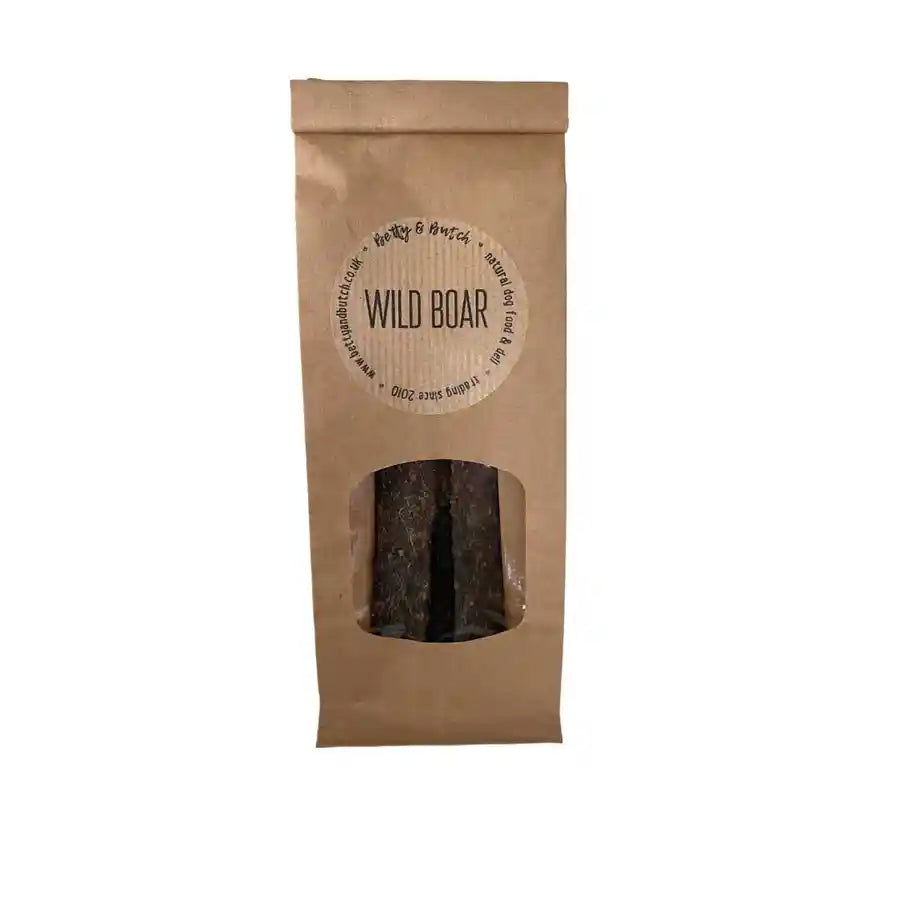 Ravishing Wild Boar Meat Dog Deli Strips - Intense, Sweet, Flavourful - BETTY & BUTCH®