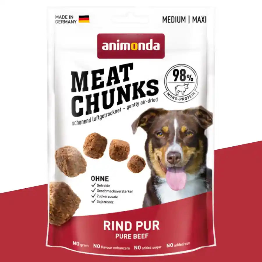 Pure Beef Meat Chunks Dog Treats - BETTY & BUTCH®