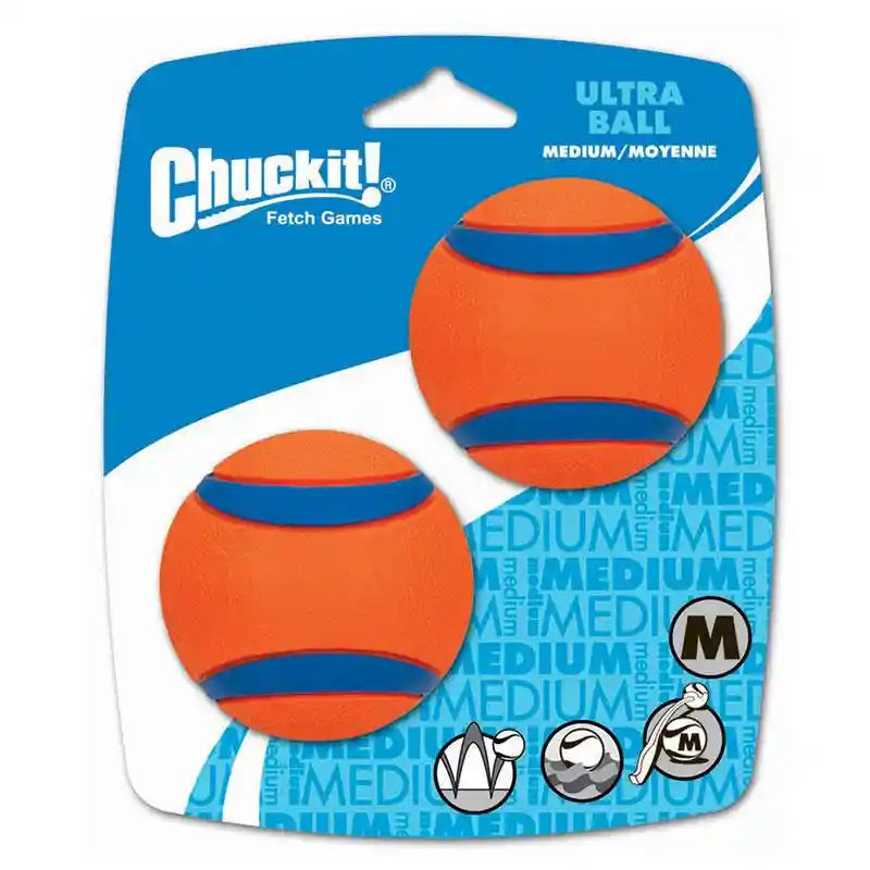 Chuck It Fetch Ultra Balls for Dogs - More Durable and Longlasting (Medium) - BETTY & BUTCH®