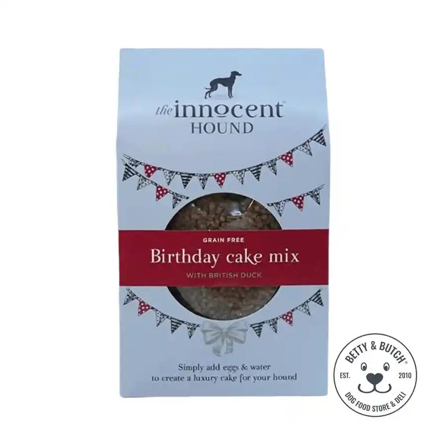 Innocent Hound Birthday Cake Mix for Dogs 255g - Happy Gotcha Day - BETTY & BUTCH®