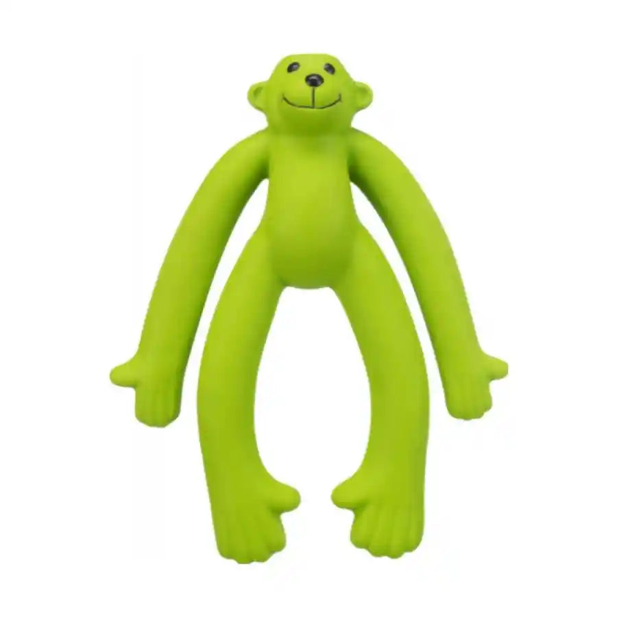 Latex Stretch Monkey Dog Toy - Available in 3 Colours - BETTY & BUTCH®