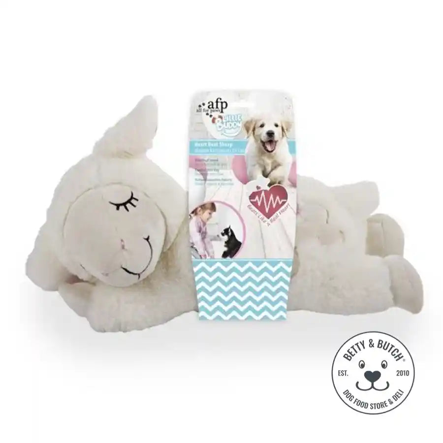 Little Buddy Heartbeat Sheep Teddy for Puppies for Separation Anxiety - BETTY & BUTCH®