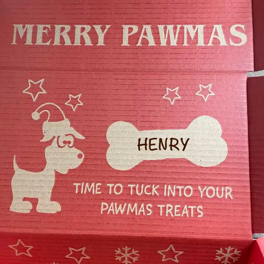 RUDOLPH'S PERSONALISED TREAT BOX - BETTY & BUTCH®